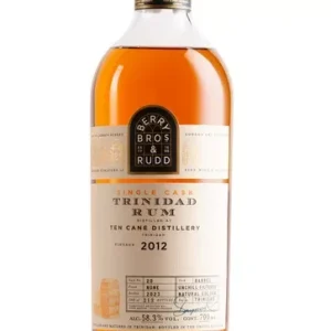 2012 Berry Bros. & Rudd Ten Cane, Cask Ref. 20, Rum, Trinidad and Tobago (58.3%)