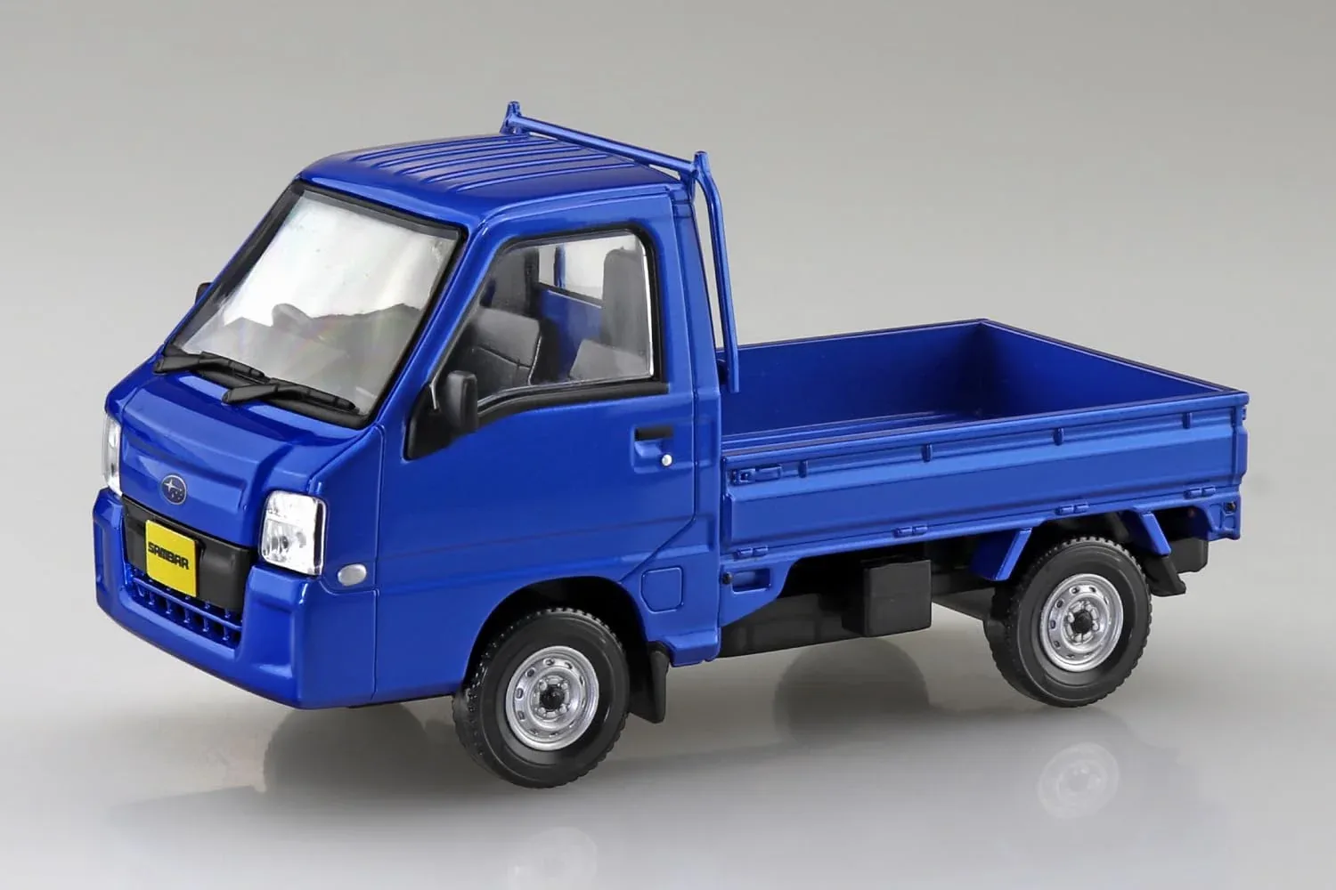 Aoshima Rakupla Snap Kit Subaru Sambar Truck Blue Limited Model 05-Wb - Image 2