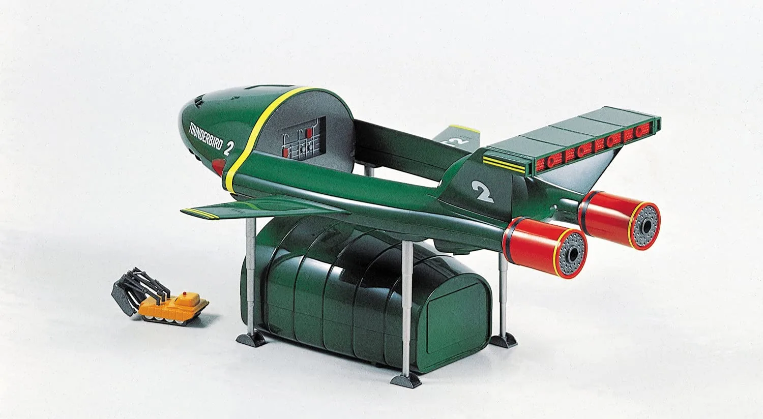 AOSHIMA Thunderbirds 1/350 Thunderbird No.2 & 4 Plastic Model - Image 2