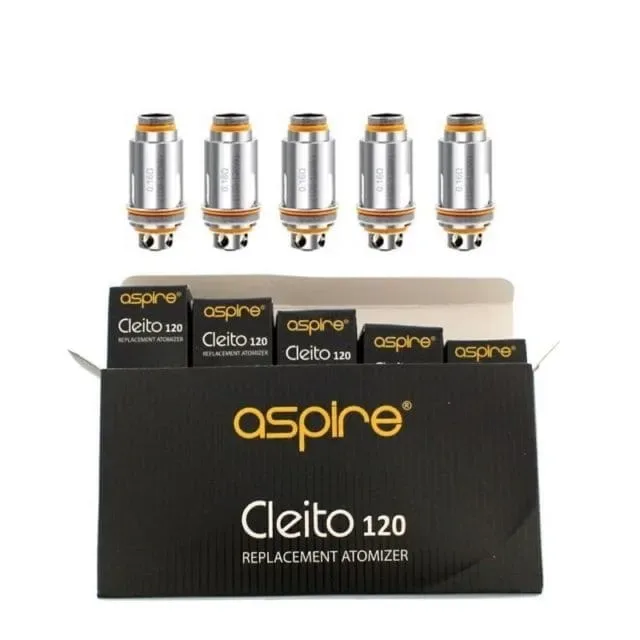 Aspire Cleito 120 Replacement Coils 0.16Ω (Pack of 5)