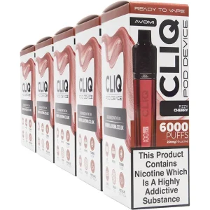 Avomi CLIQ pod vape kit 5 pack