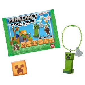Bandai Minecraft Mascot Biscuit Box 10-Pack Collectible Toy