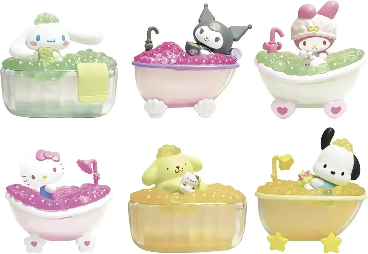 Bandai Sanrio Bubble Bath Time Collectible Figure Ages 15+
