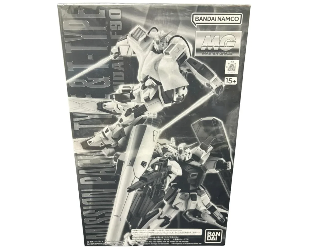 Bandai Spirits MG 1/100 Gundam F90 Mission Pack C and T Type Model Kits