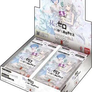 Bandai Union Arena Booster Box ReZero 16 Packs Starting Life In Another World