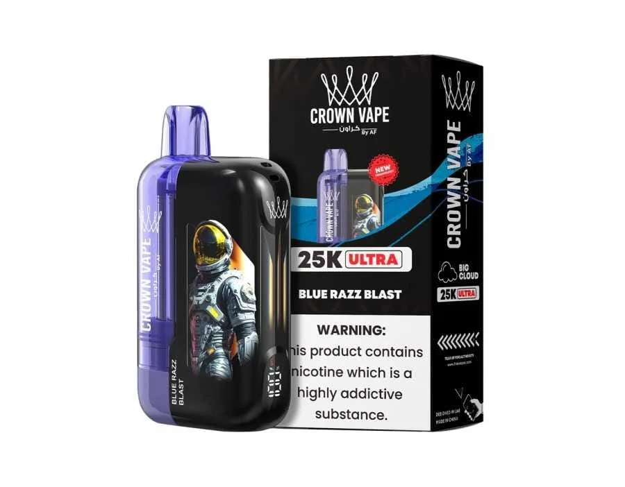 Blue Razz Blast Al Fakher Crown Bar Ultra 25K