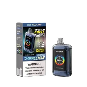 Blue Razz Tang - Spaceman Curve 18k Disposable