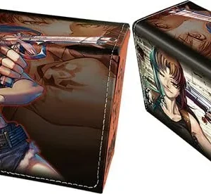 Broccoli Black Lagoon Levi Ver2 Synthetic Leather Deck Case W Premium Quality