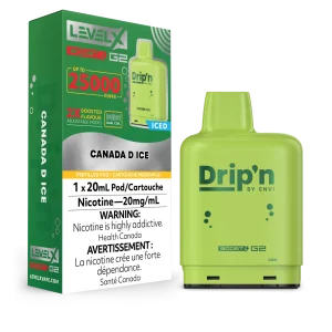 [CLEARANCE] Envi Drip'n Level X G2 Boost Replacement Pod 20ml