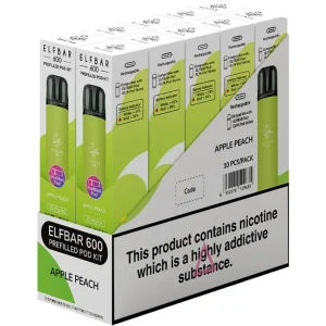 Elf Bar 600 pod vape kit 10 pack