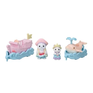 Epoch Sylvanian Families Amusement Park Ride Set Boat Dolphin Japan