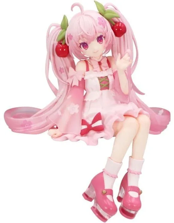 Furyu Noodle Stopper Figure Sakura Miku 2025 Collectible Figurine