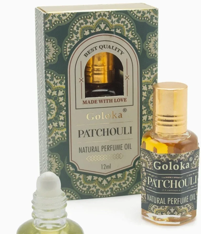 Goloka - Patchouli Natural Perfume Oil (Attar) 12 ml
