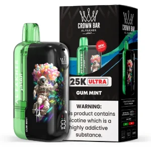 Gum Mint Al Fakher Crown Bar Ultra 25K