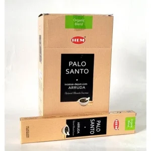 HEM Palo Santo Organic - Arruda Incense Sticks (15g)
