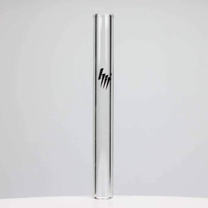 HIT Glass 4.25" Clear Glass Tube Straight Pipe