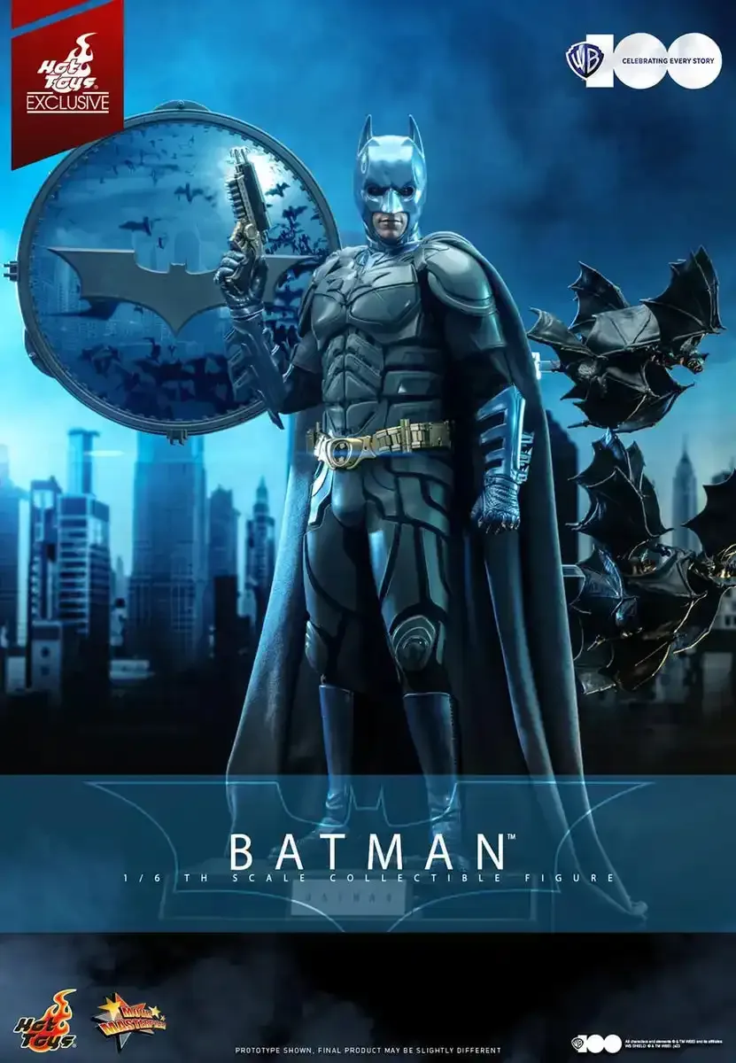 Hot Toys Movie Masterpiece 1/6 Batman Toy Sapiens Exclusive Warner Bros 100th