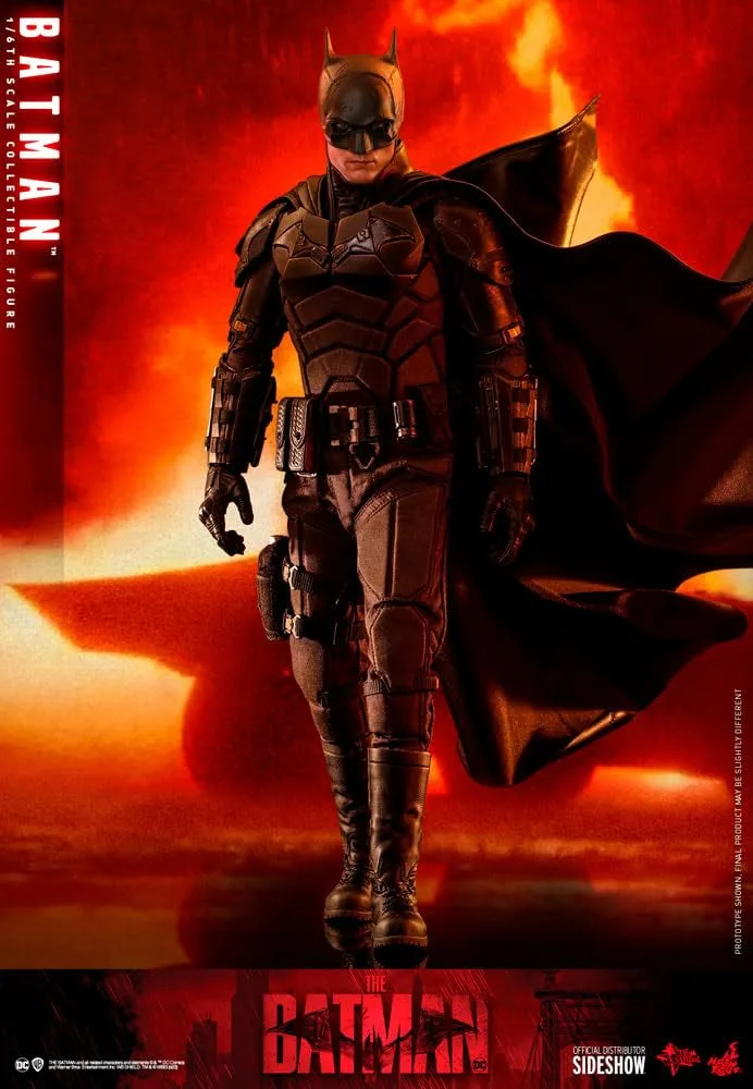Hot Toys Movie Masterpiece Batman 1/6 Scale Action Figure Collectible - Image 2