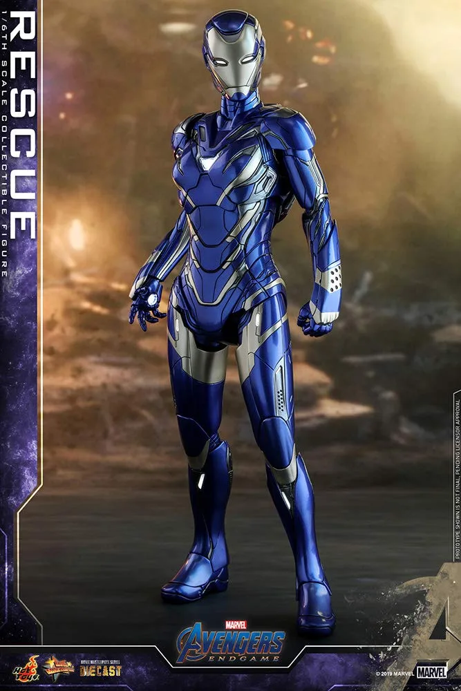 Hot Toys Movie Masterpiece Diecast Avengers Endgame Rescue 1/6 Figure - Image 2