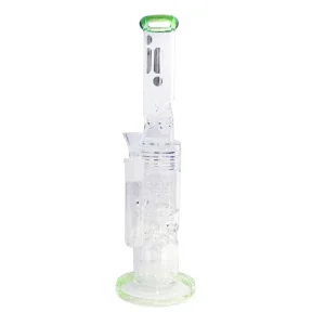 Infyniti 16" Stemless Tube Bong W/ Multiple Percs