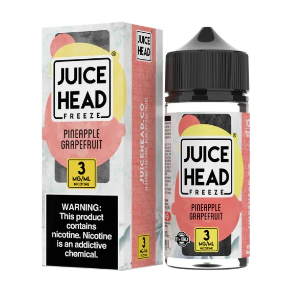 Juice Head eLiquid_100mL_Pineapple Grapefruit Freeze –