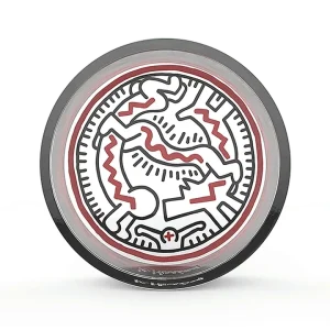 K HARING- GLASS CATCHALL