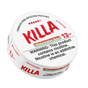 Killa Watermelon Gum 13mg Nicotine Pouches (5 Pack)