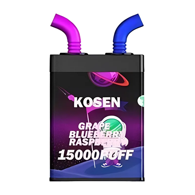KOSEN Meta Disposable Vape 15000 Puffs – Grape Bliueberry Raspberry