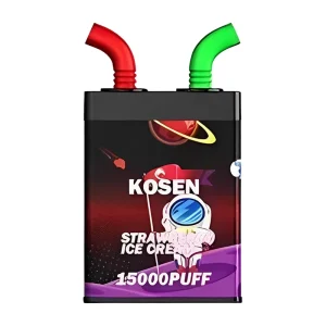 KOSEN Meta Disposable Vape 15000 Puffs – Strawberry Guava Ice