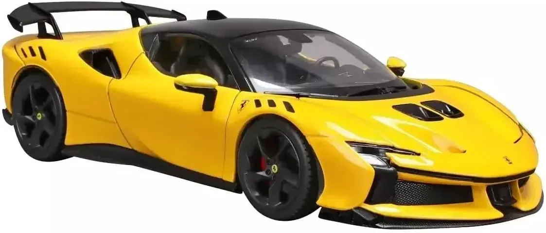 Kyosho Bburago 1/24 SF90 XX Stradale Yellow Diecast Replica