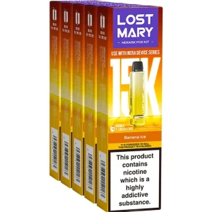 Lost Mary Nera 15K pod & refill 5 pack