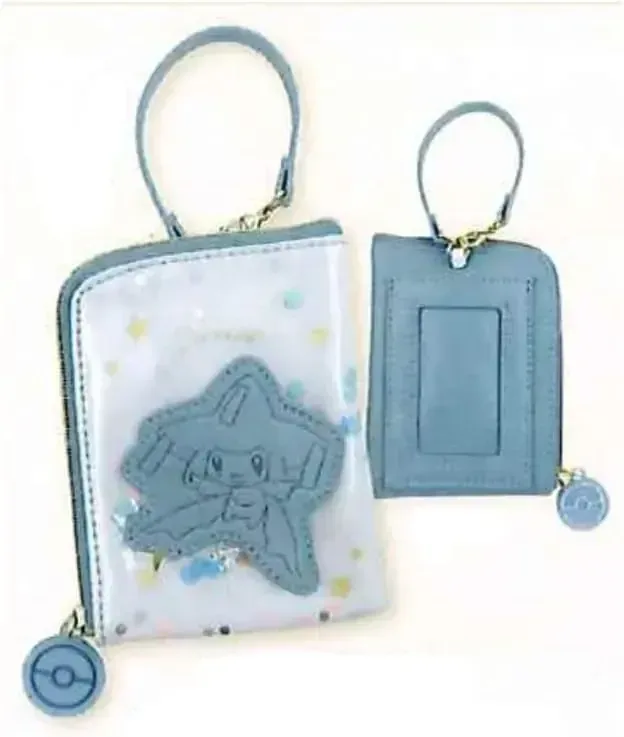 Marimo Craft Pokemon Jirachi Daily Pass Holder Confetti Design