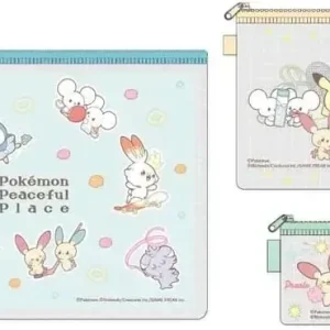 Marimo Craft Pokepeace PVC Triple Pouch Set Sports Design