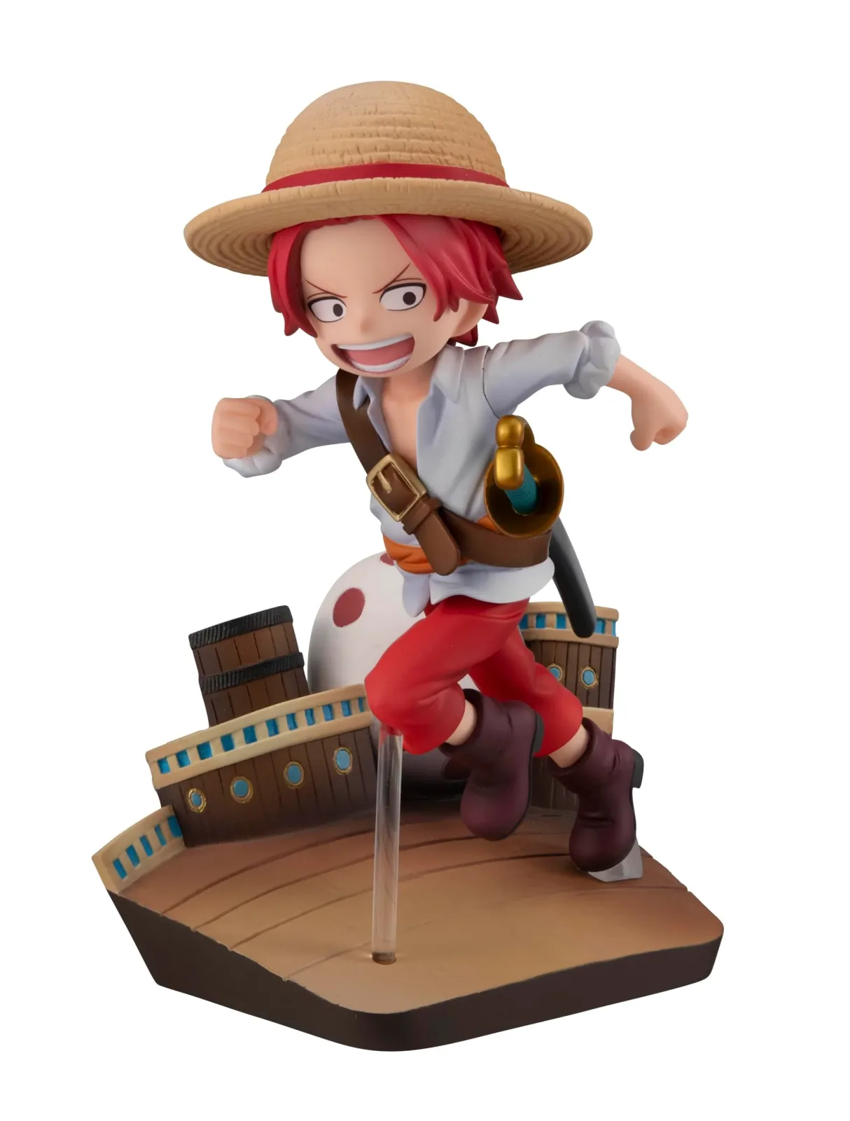 Megahouse Gem Series One Piece Shanks Run Completed Figure Collectible