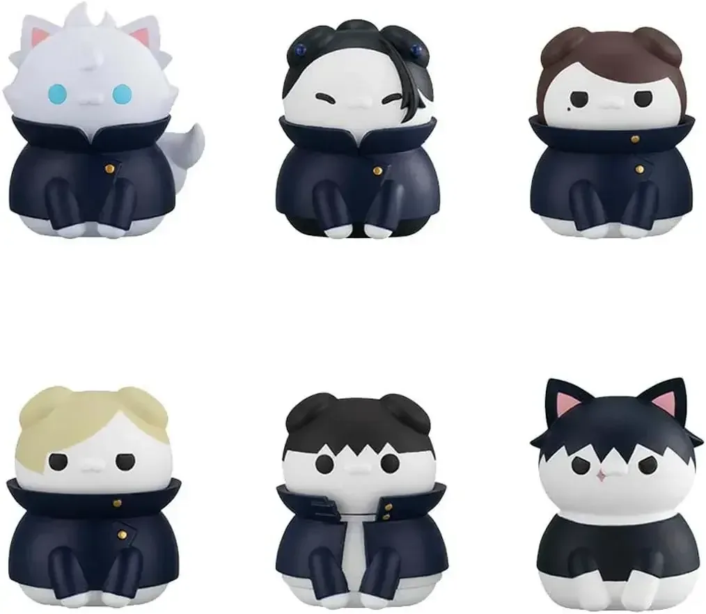 MegaHouse Jujutsu Kaisen Nyanko 8-Figure Set Collectible Box