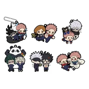 Megahouse Jujutsu Kaisen Rubber Mascot Collection Box 65mm PVC Figures Resale