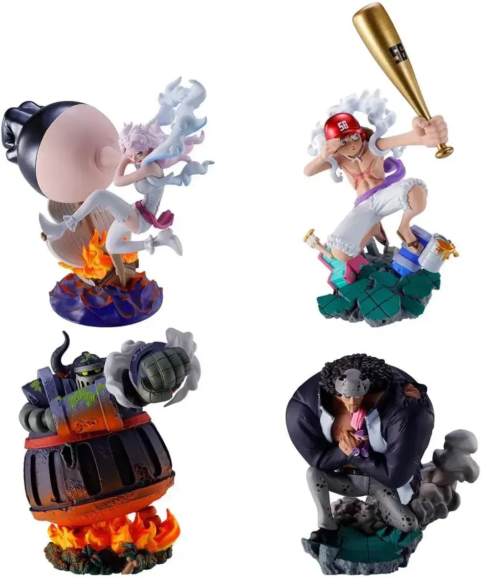 MegaHouse LOGBOX RE BIRTH Egg Head 02 Figure Set of 4