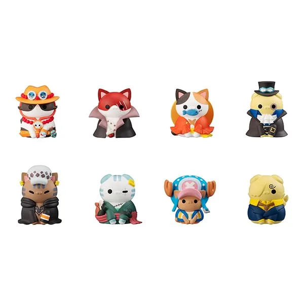 Megahouse One Piece Nyampis 30mm PVC Figure Resale Box Set