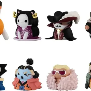 MegaHouse One Piece Nyanpe Luffy Collectible Figure Box of 8