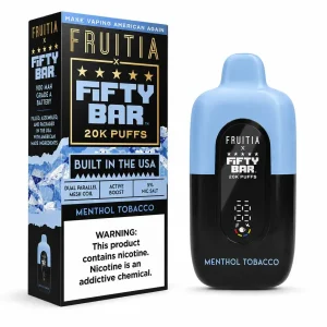 Menthol Tobacco - Fifty Bar 20K Disposable Vape