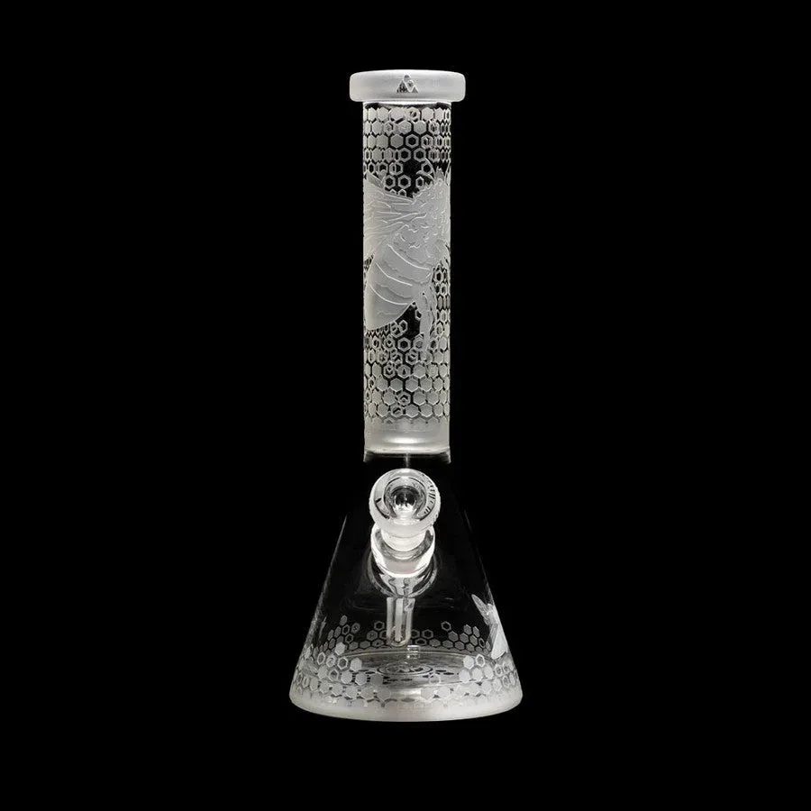 Milkyway Glass 14" Bee Hive Beaker Bong - Image 2