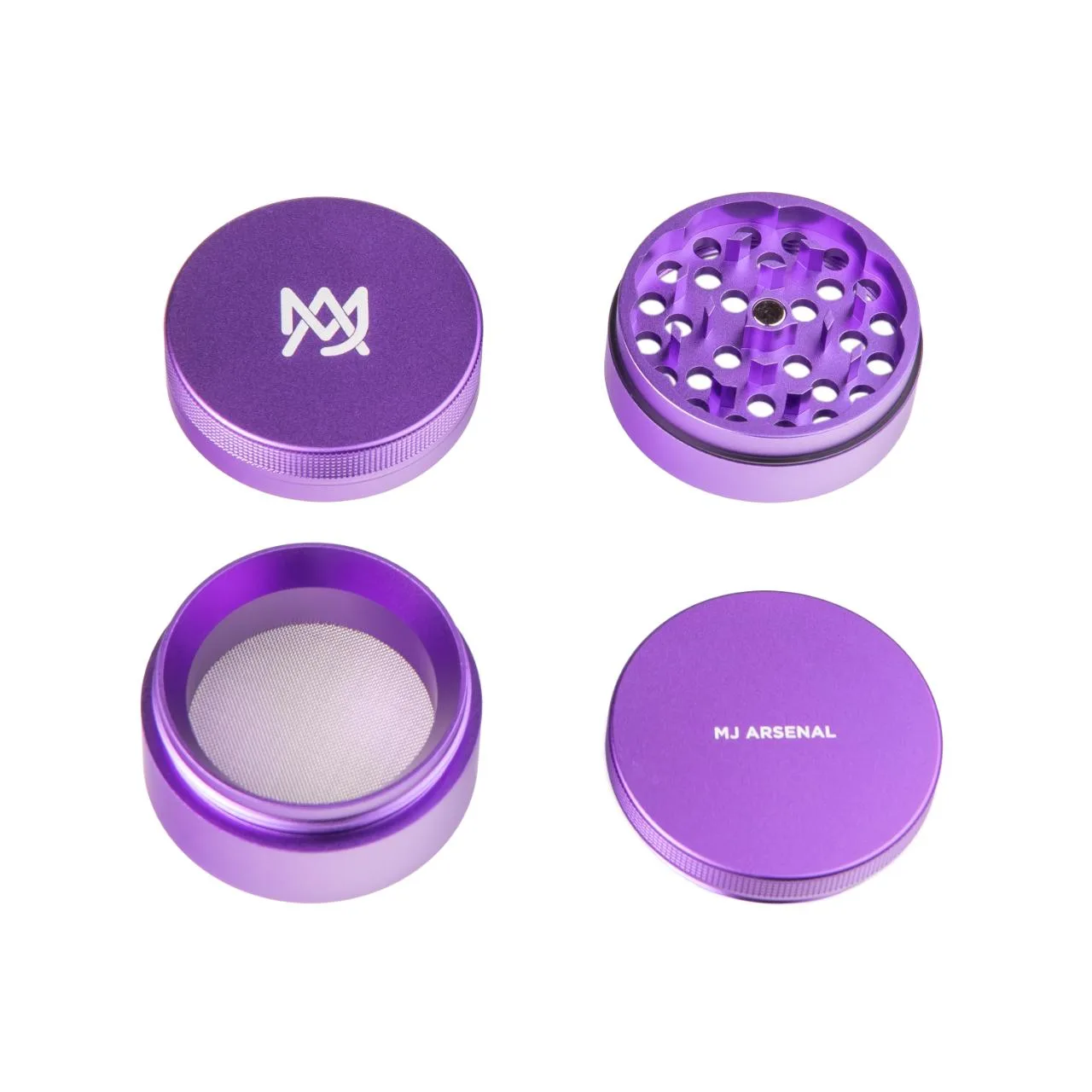 MJ Arsenal 4 Piece Aluminum Grinder - Image 2