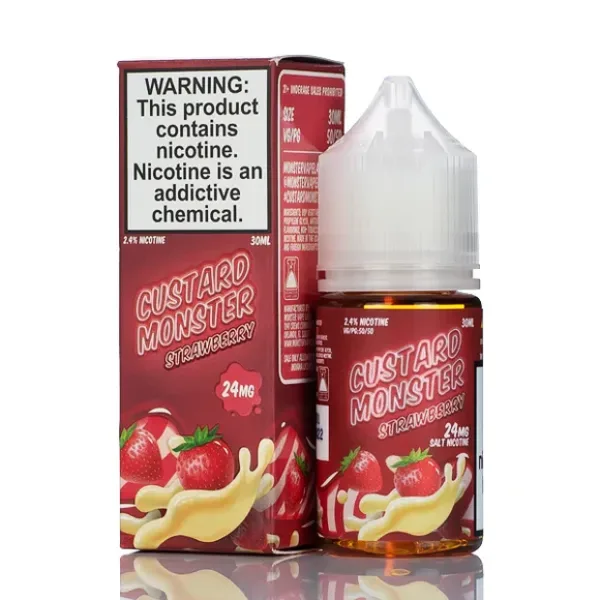 Monster Vape Labs_Custard Monster_30mL_Strawberry Custard –