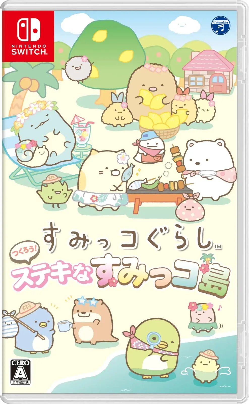 Nippon Columbia Sumikko Gurashi Stekina Island Family Game