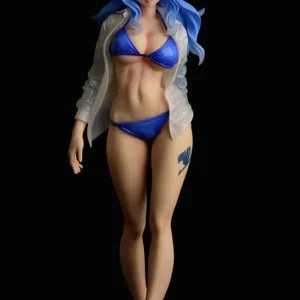 Orca Toys Fairy Tail Juvia Lockser 1/6 Figure Gravure Style Sheer Wet Shirt Edition
