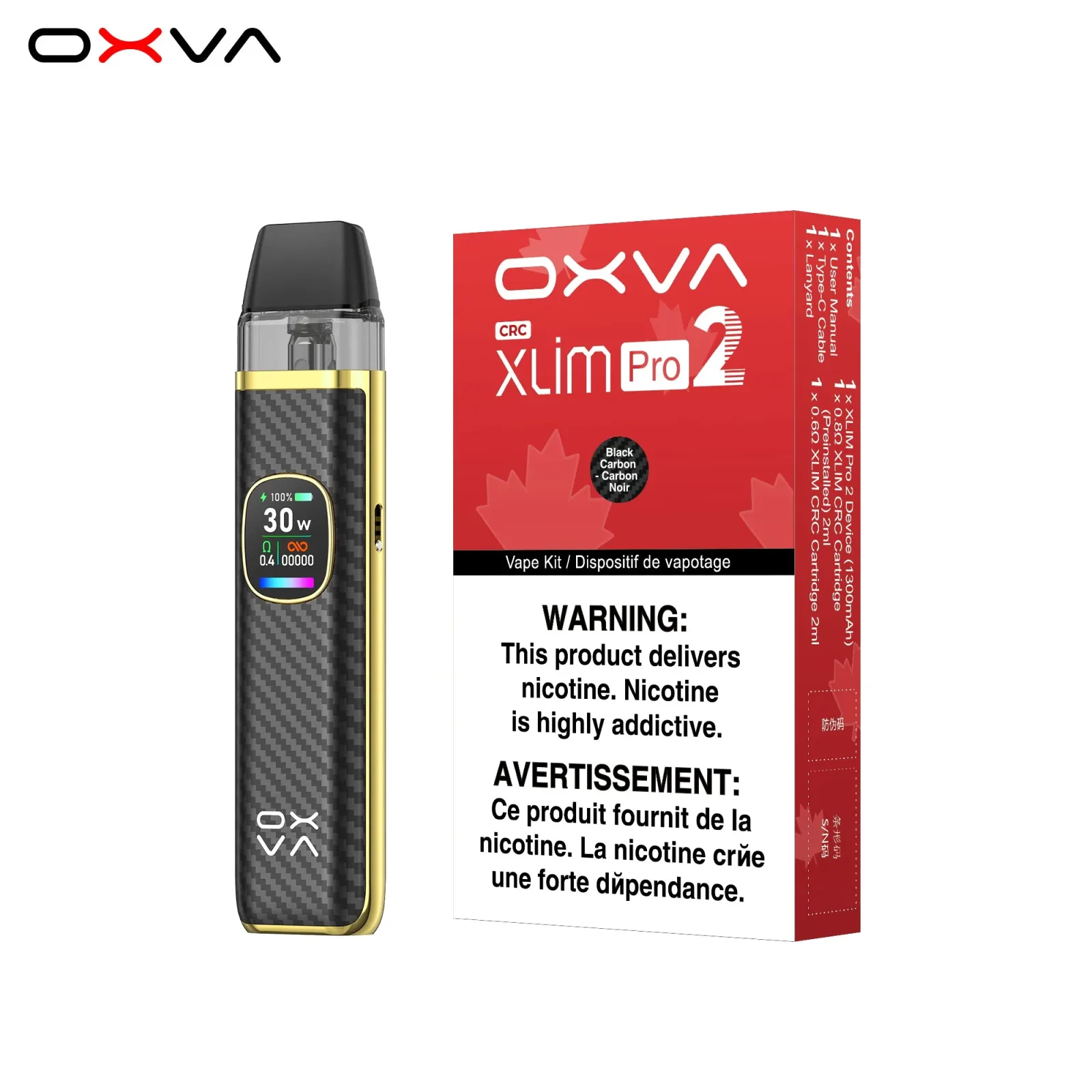 Oxva XLIM Pro Pod Kit 2 | Vape Cloud Canada