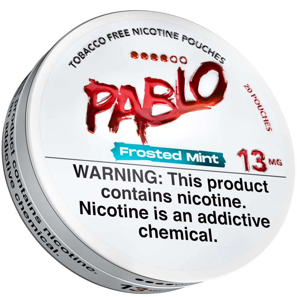 Pablo Frosted Mint Nicotine Pouches (5 Pack) - Image 2