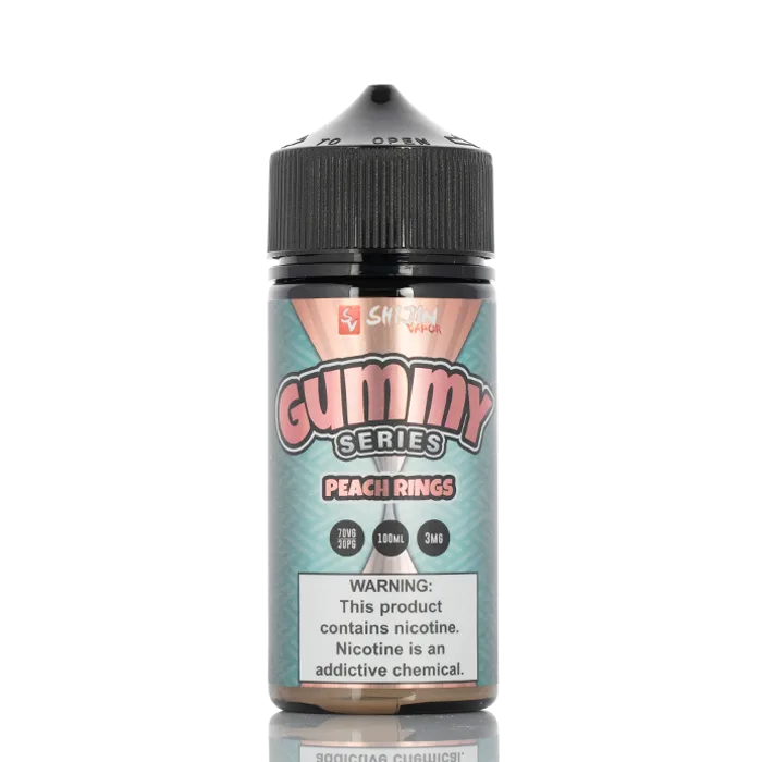 Peach Rings – Gummy Series – Shijin Vapor – 100mL - Image 2