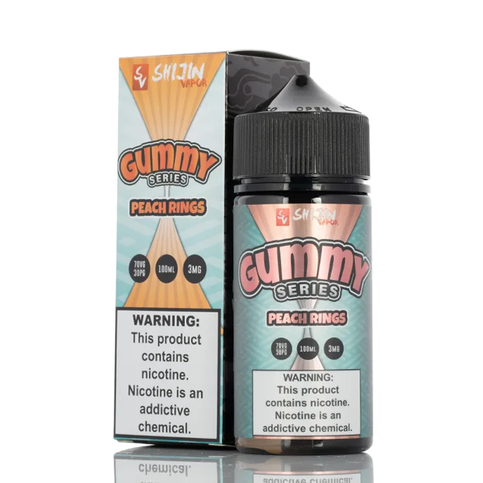 Peach Rings – Gummy Series – Shijin Vapor – 100mL