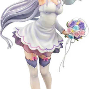 Phat Company ReZero Emilia Wedding Ver 1/7 Scale ABS PVC Prepainted Figure
